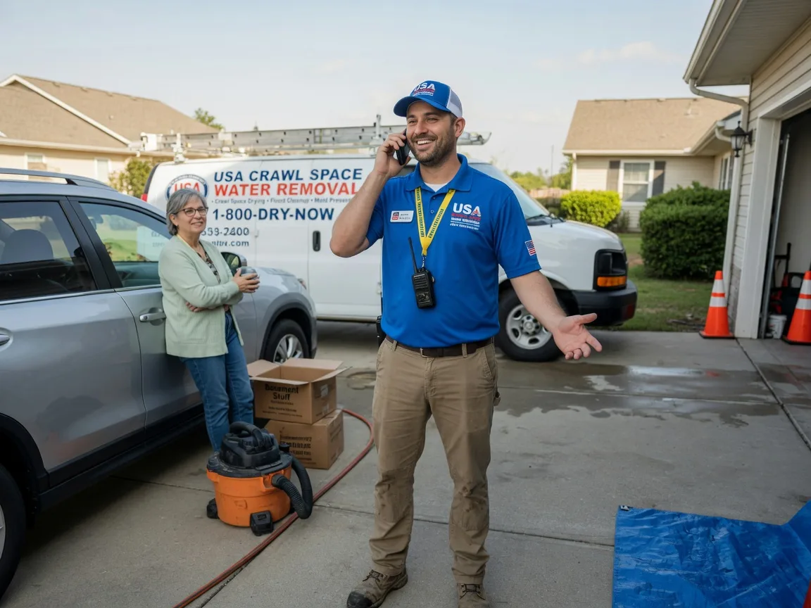 Crawl Space Water Removal Higginson, AR FAQs